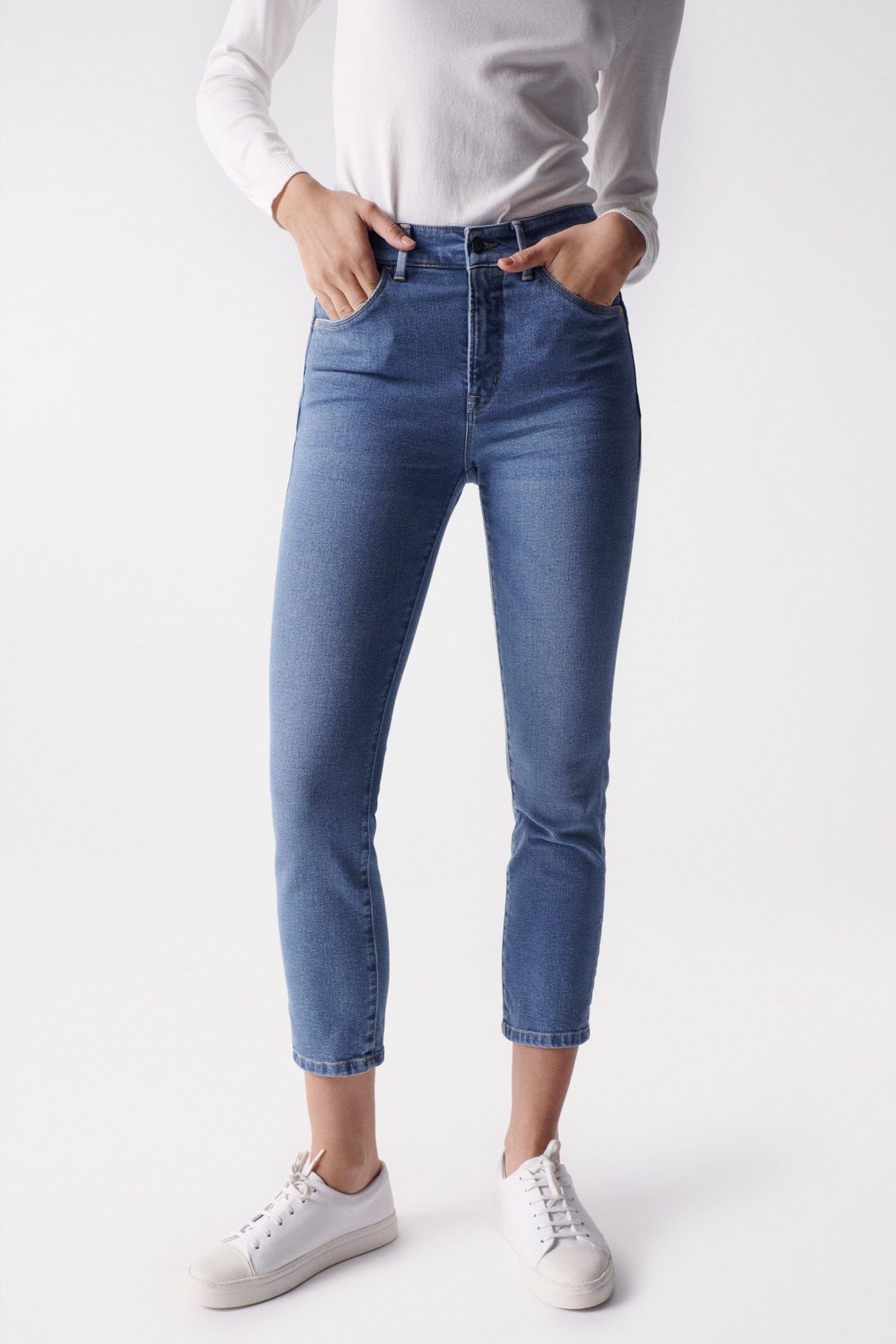 SALSA Secret Push In Jeans - Harbor Mist Blue - 127257.8503