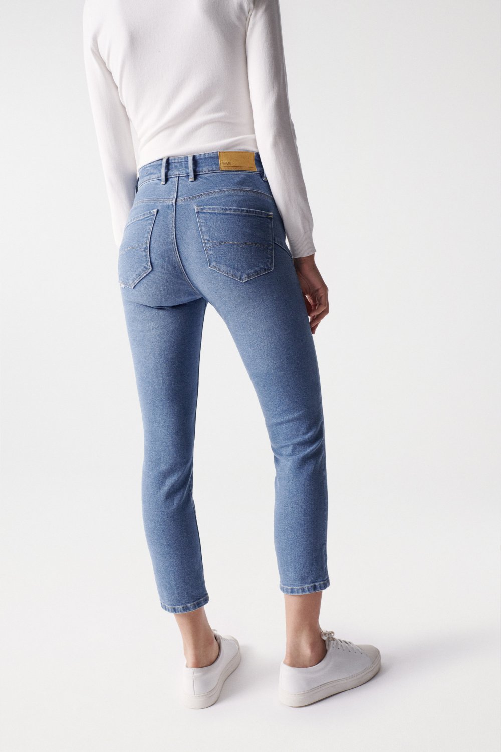 SALSA Secret Push In Jeans - Harbor Mist Blue - 127257.8503 von Salsa