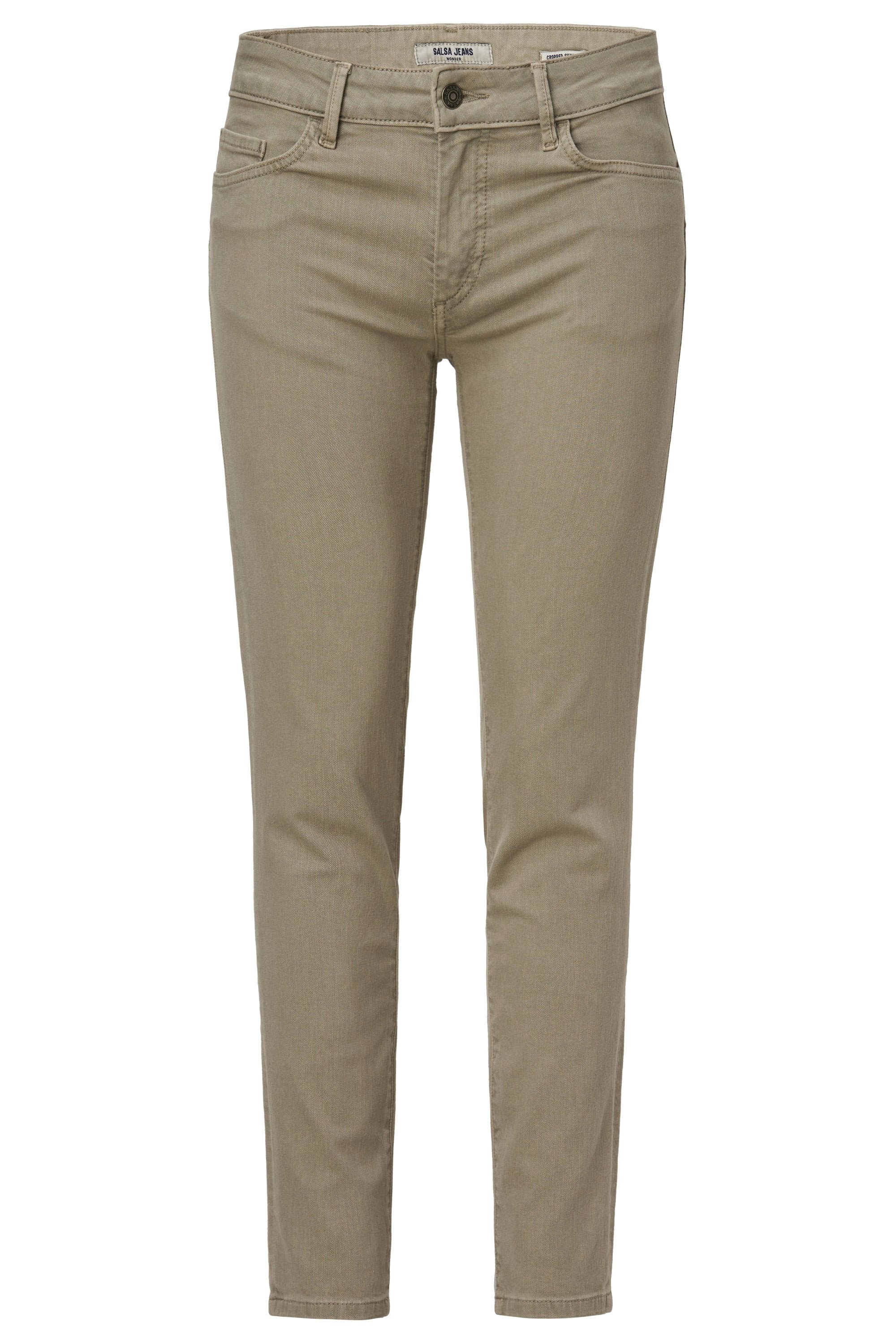SALSA Wonder Push Up Skinny Cropped - Willow Olive Mist - 21007181.0510