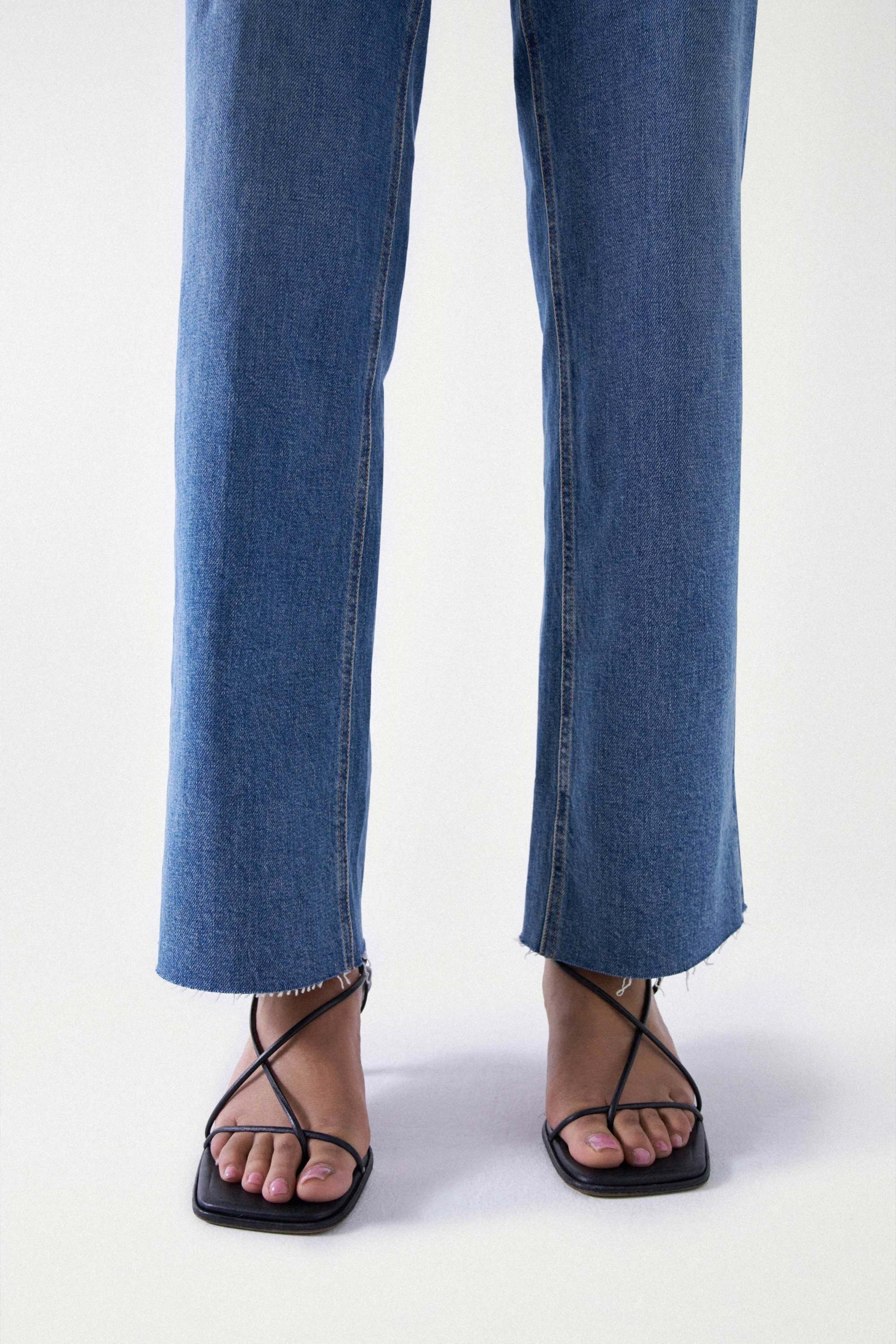 SALSA Faith Push In Jeans - Skywashed Harbor Blue - 21008067.852 von Salsa