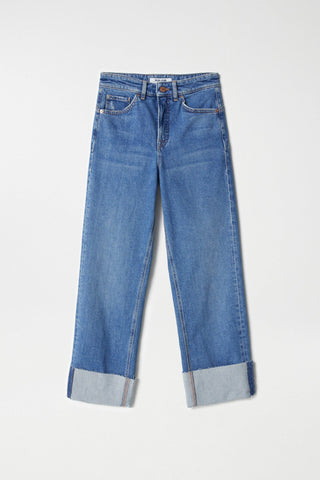 SALSA Faith Push In Jeans - Skywashed Harbor Blue - 21008067.852