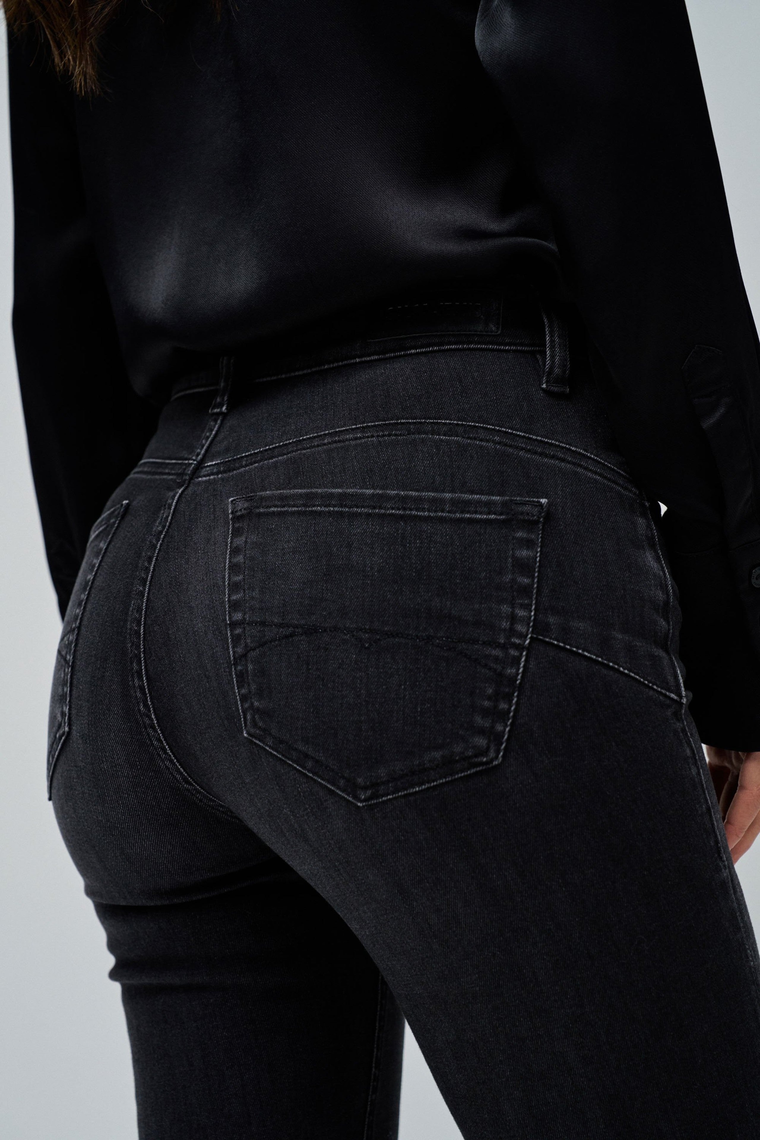 SALSA Faith Push In Jeans - Midnight Shadow - 21008328.000 von Salsa