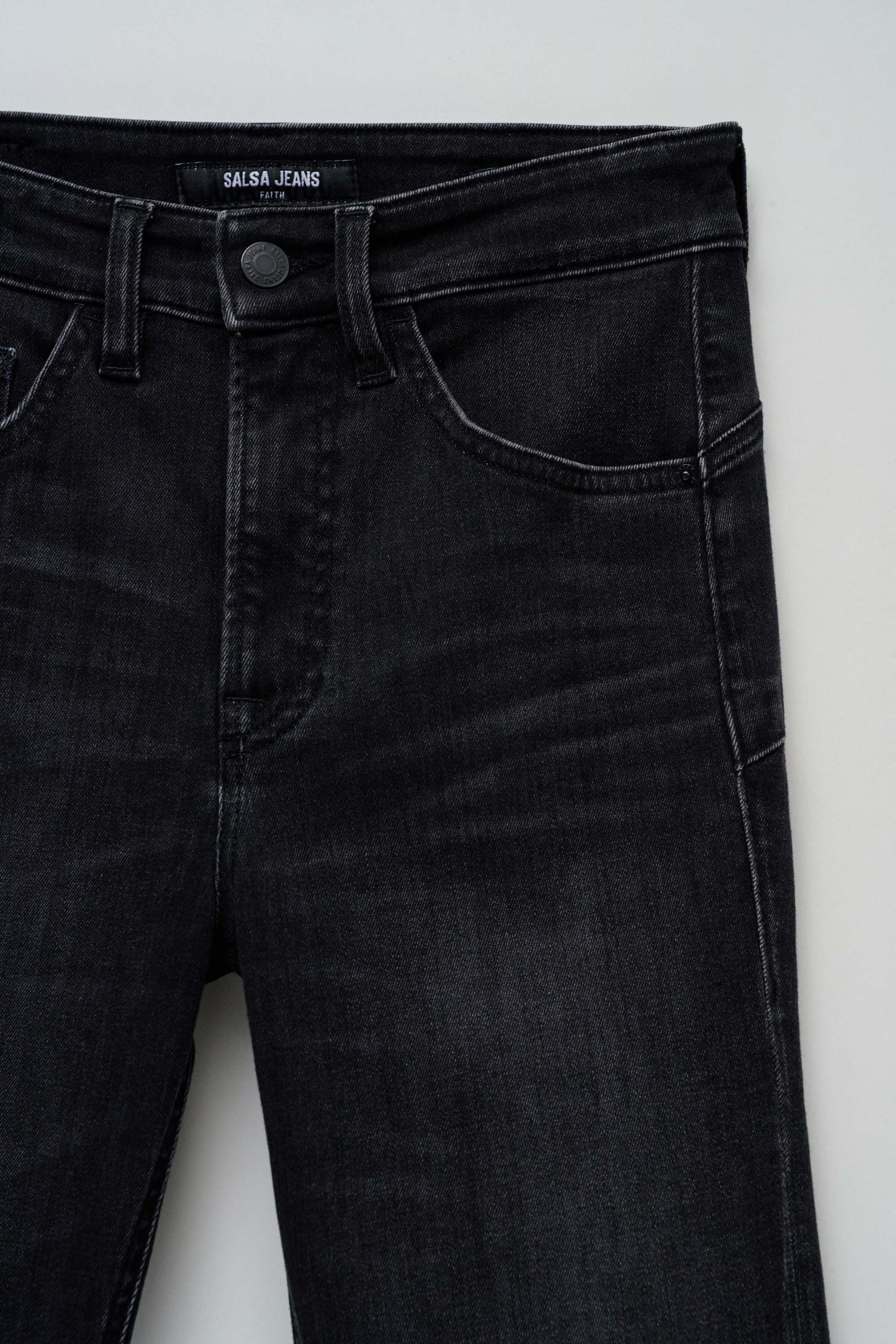 SALSA Faith Push In Jeans - Midnight Shadow - 21008328.000 von Salsa