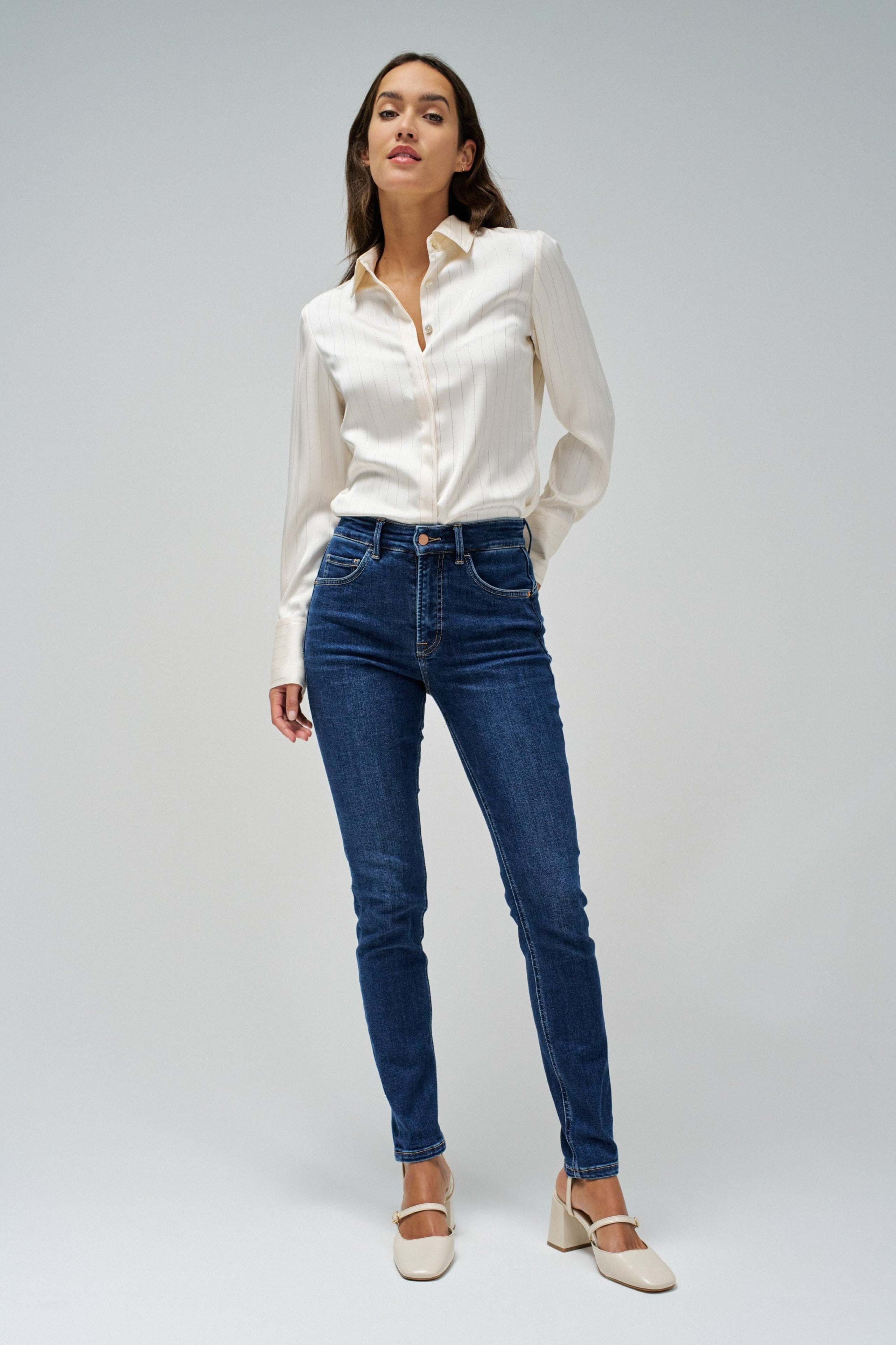 SALSA Faith Push In Jeans - Indigo Afterglow - 21008438.852 von Salsa