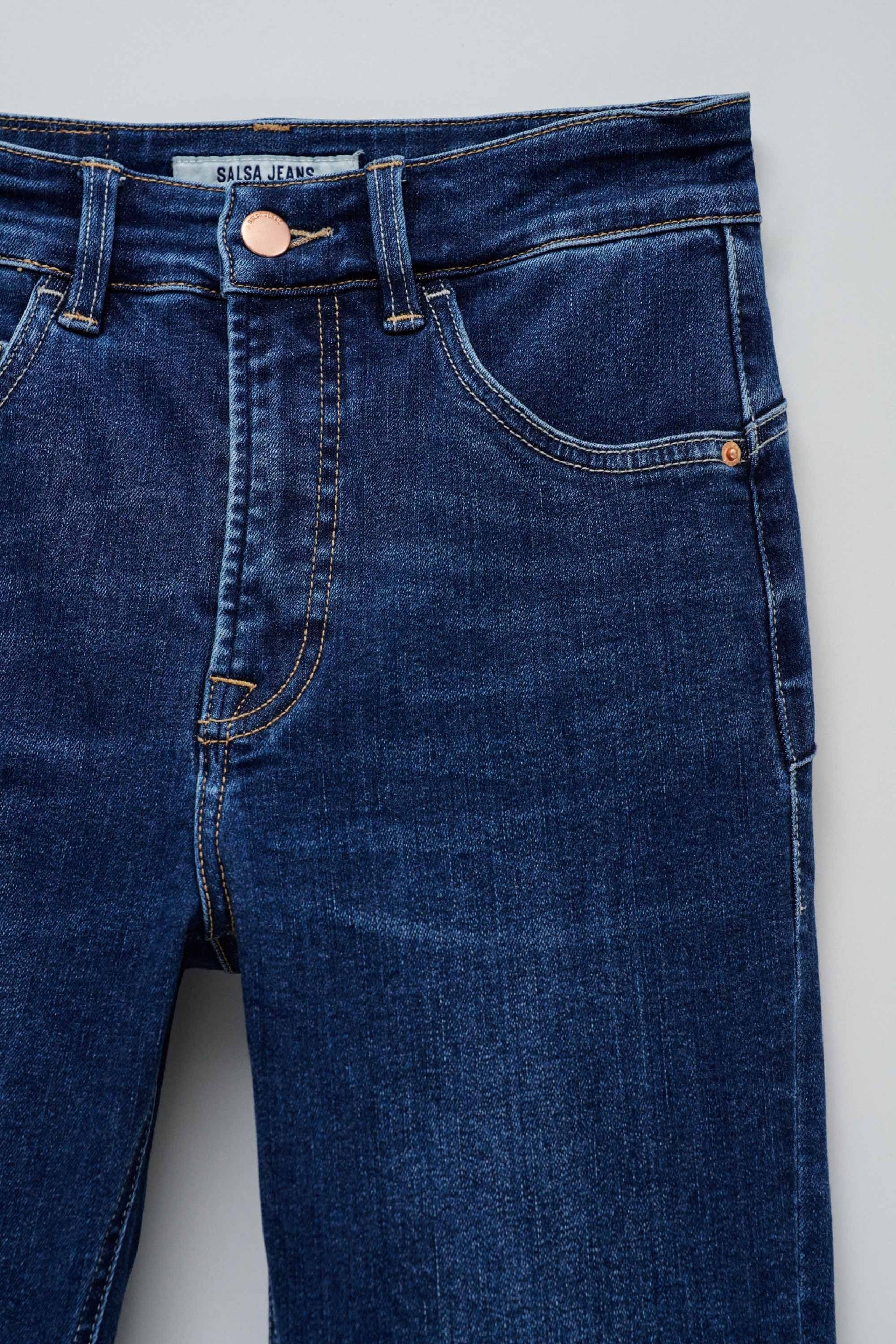 SALSA Faith Push In Jeans - Indigo Afterglow - 21008438.852 von Salsa