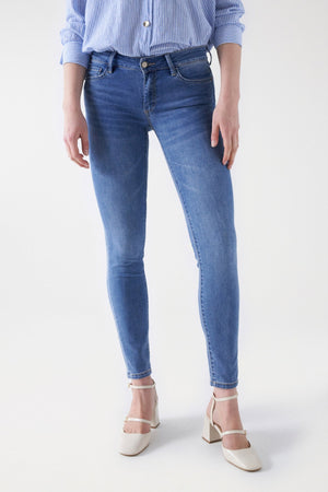 SALSA WONDER PUSH UP Jeans - Breezy Sky Blue - 21008459.852