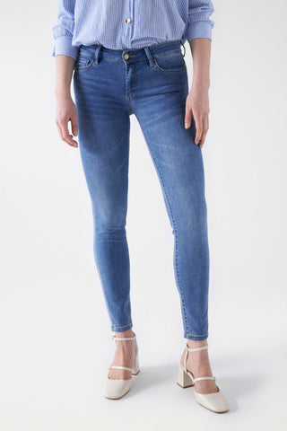 SALSA WONDER PUSH UP Jeans - Breezy Sky Blue - 21008459.852