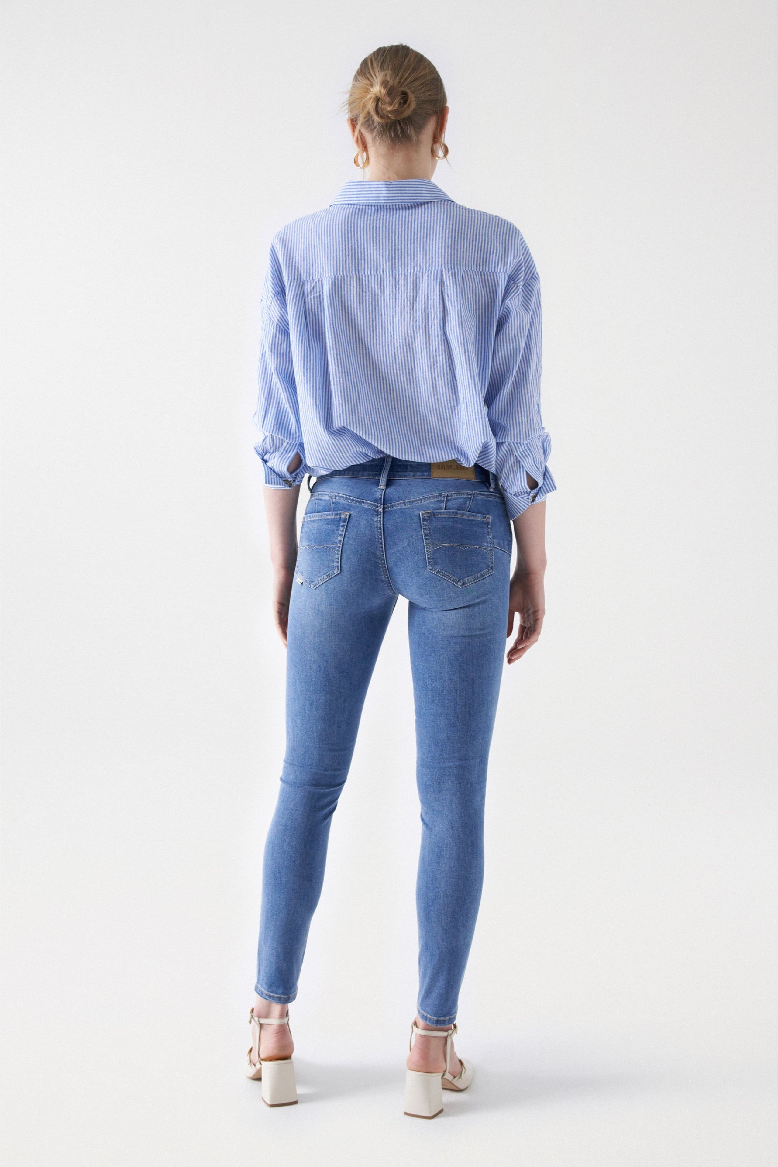 SALSA WONDER PUSH UP Jeans - Breezy Sky Blue - 21008459.852 von Salsa