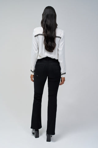 SALSA Secret Push In Bootcut - Midnight Ink Black - 21009061.000