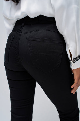 SALSA Secret Push In Bootcut - Midnight Ink Black - 21009061.000