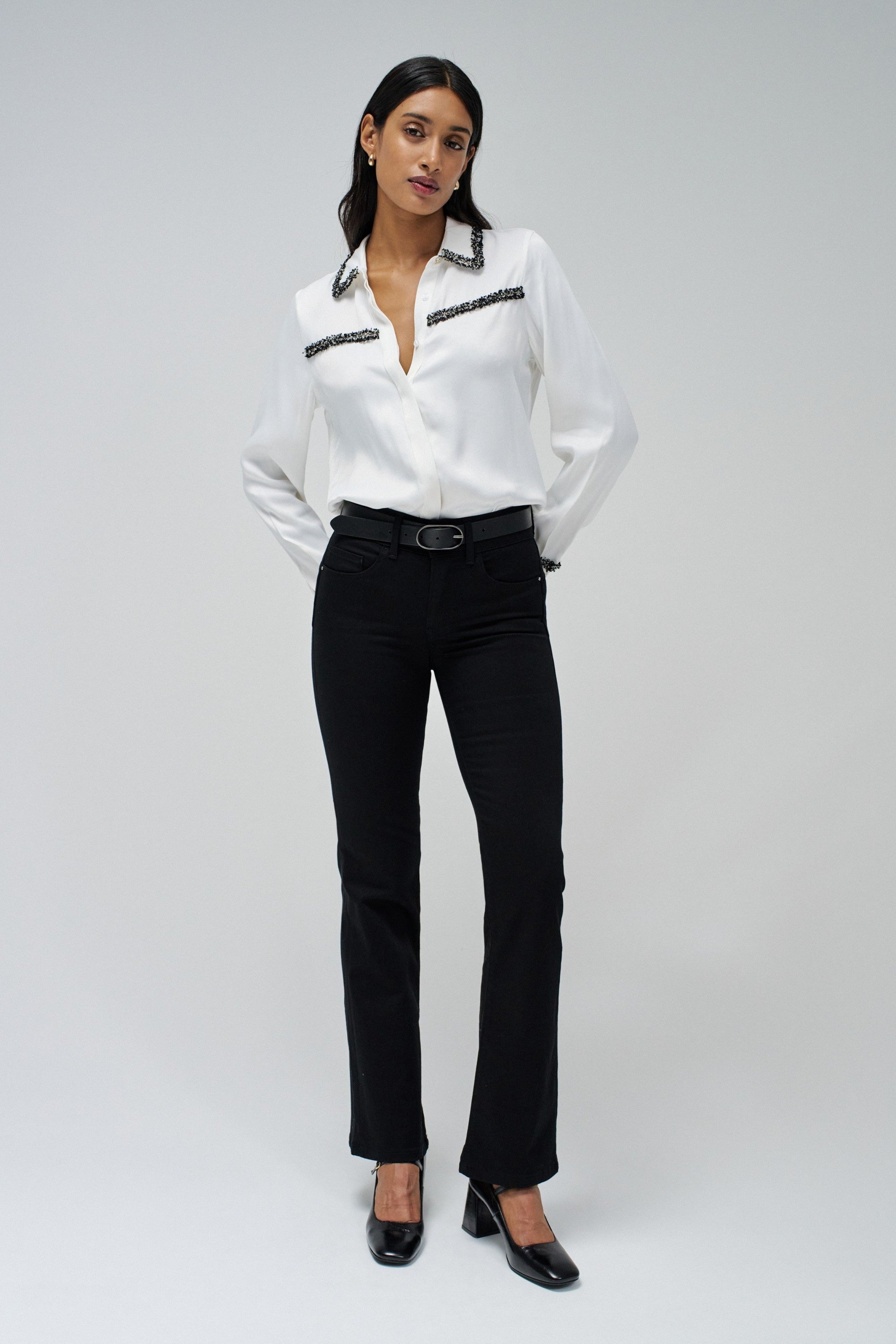 SALSA Secret Push In Bootcut - Midnight Ink Black - 21009061.000 von Salsa