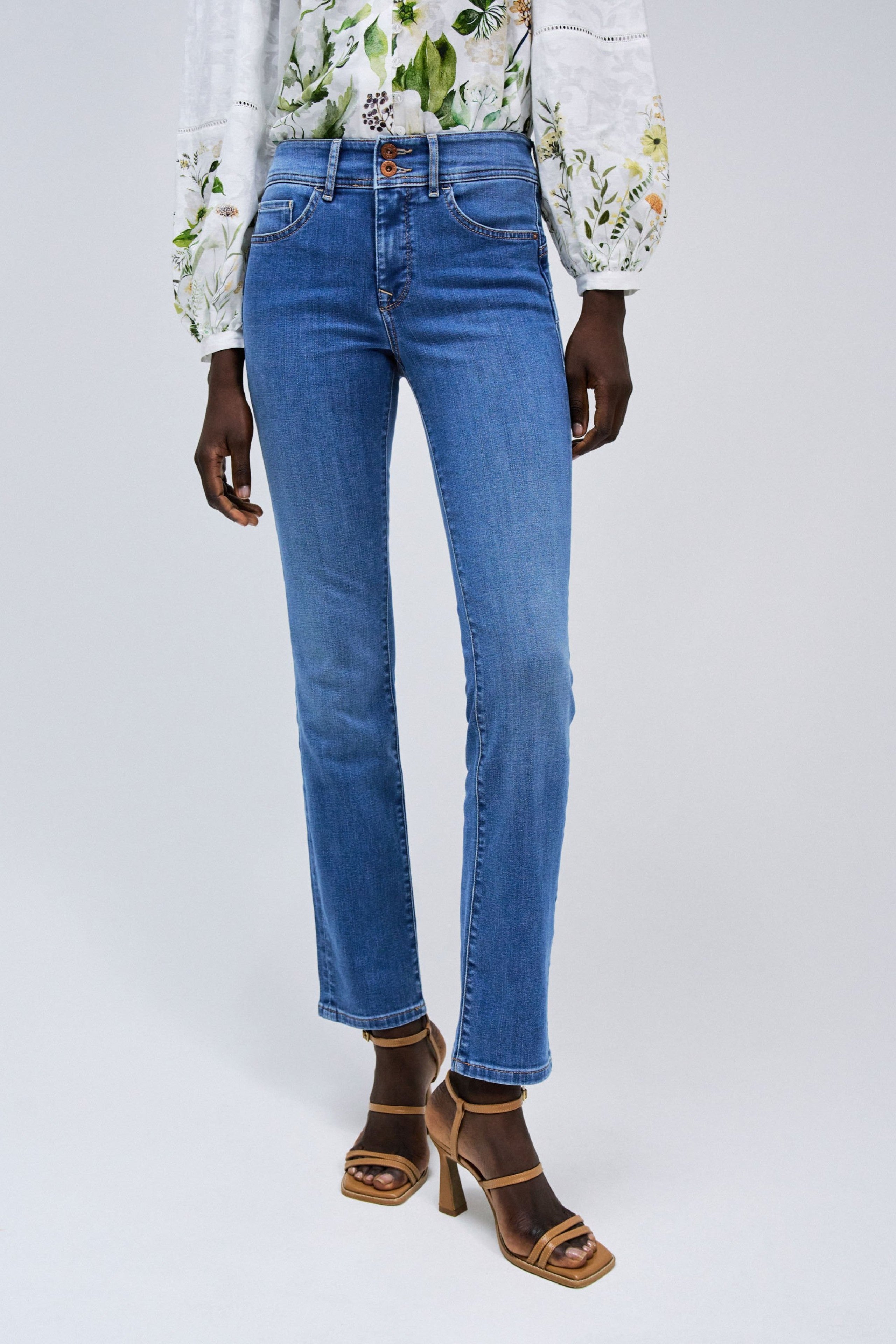 SALSA Secret Push In Jeans - Ocean Mist Blue - 21009760.852