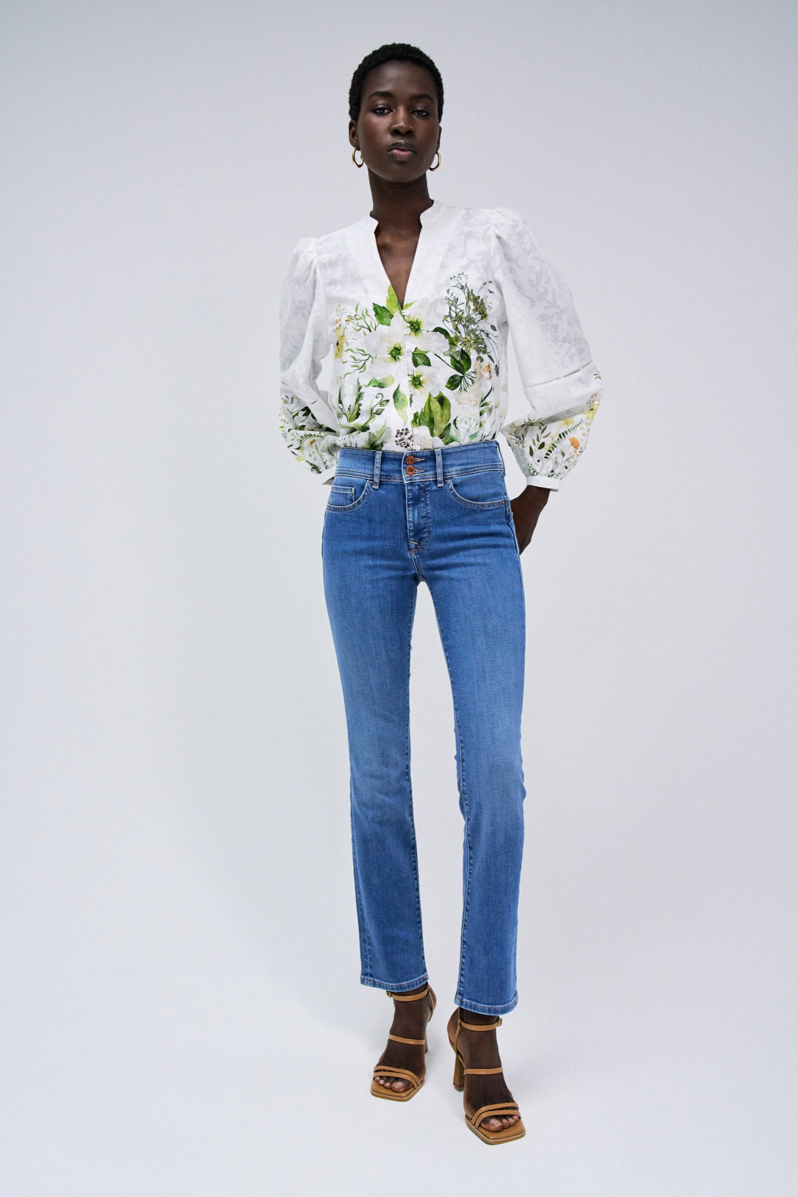 SALSA Secret Push In Jeans - Ocean Mist Blue - 21009760.852 von Salsa