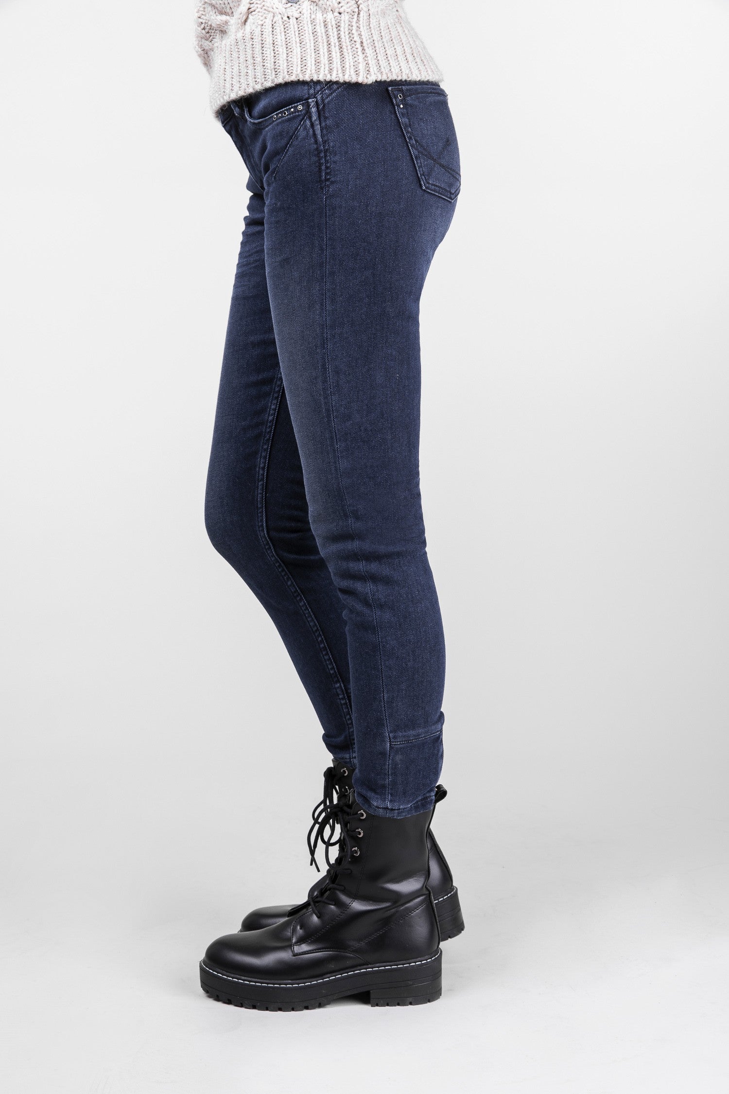 BLUE FIRE Alicia Skinny Jeans - Deep Twilight Blue - 1044.2176