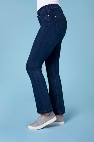 BLUE FIRE Vicky Bootcut Jeans - Deep Midnight Indigo - 1091.462
