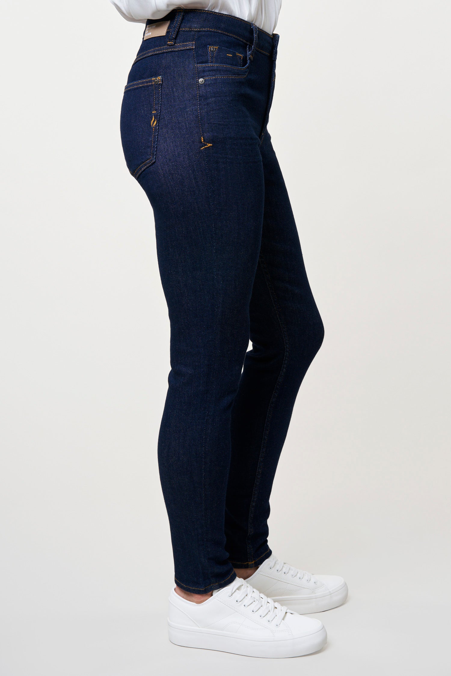 BLUE FIRE Lara Skinny Jeans - Deep Midnight Indigo - 1136.263
