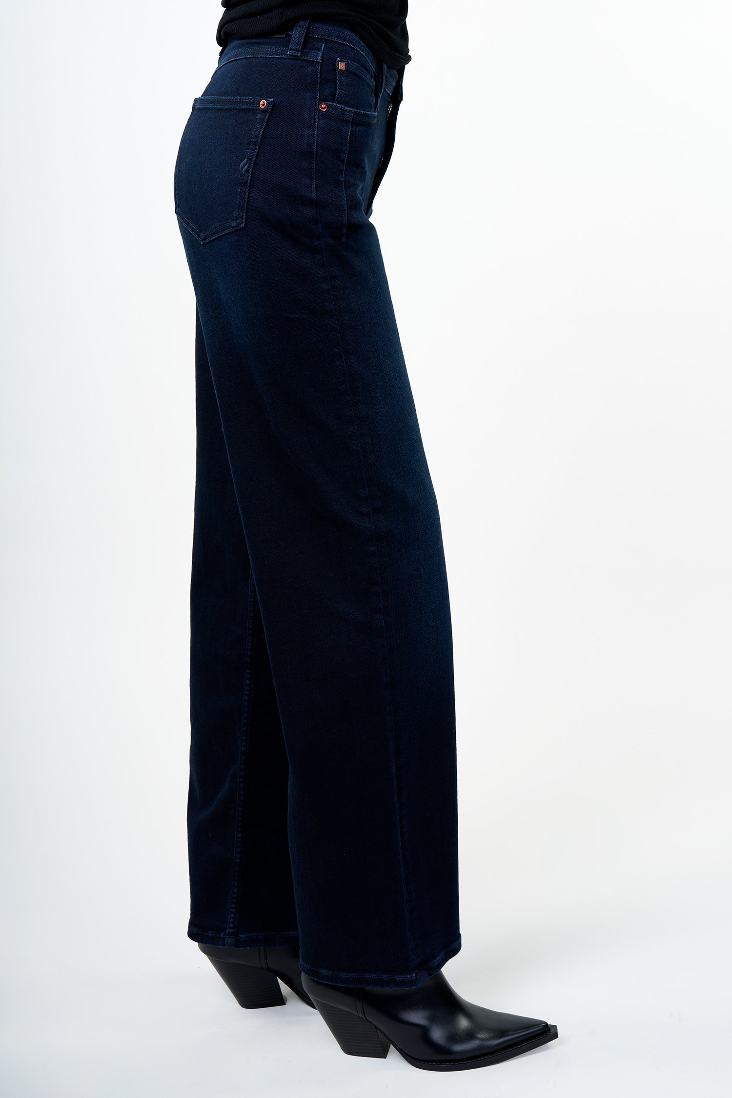 BLUE FIRE Judy Wide-Leg-Jeans - Midnight Ink Blue - 1156.4141 von Blue Fire