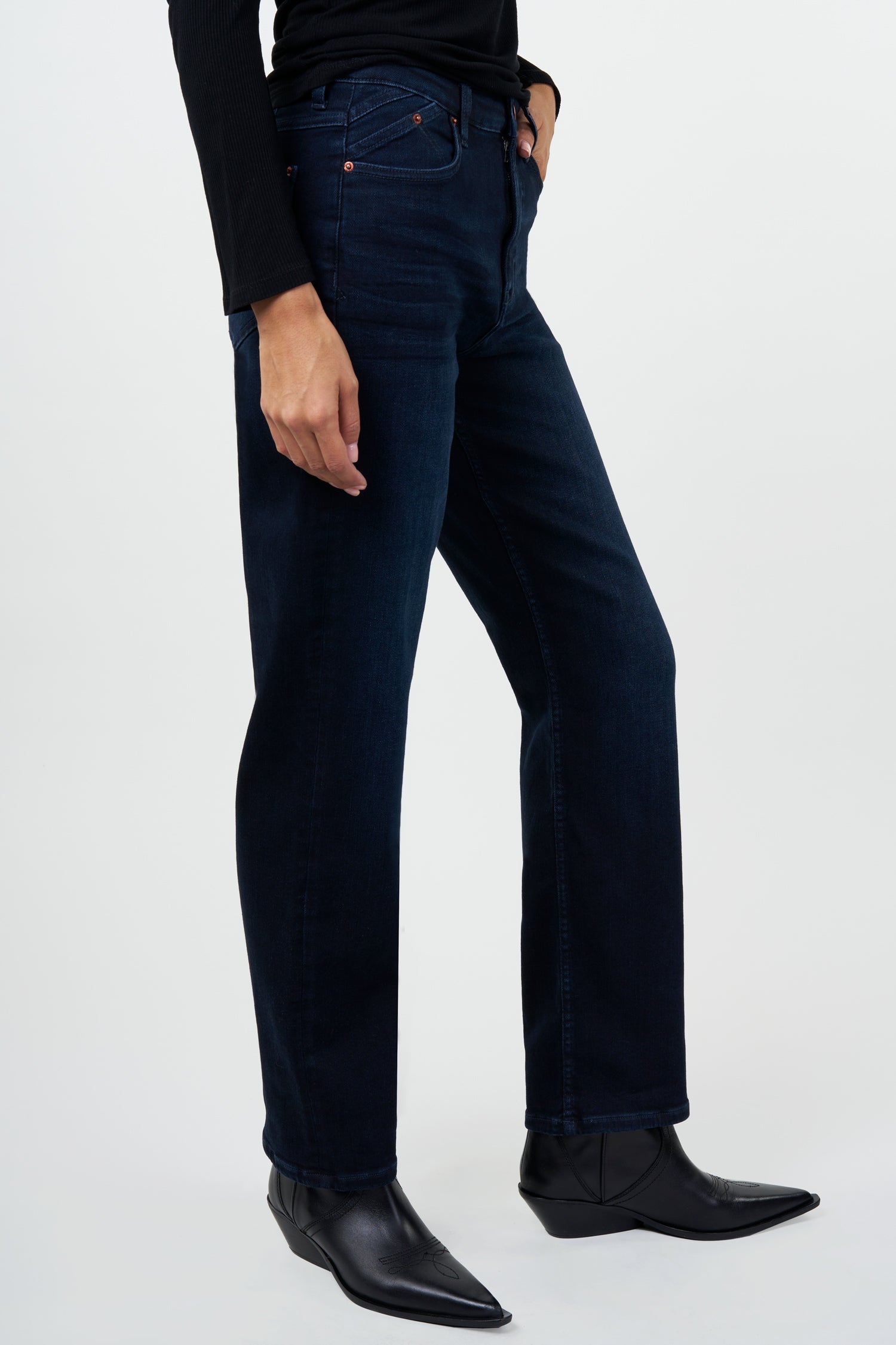 BLUE FIRE Katy Five Pocket - Midnight Indigo - 1172.4141 von Blue Fire