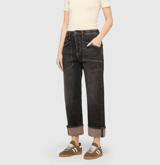MAC BAGGY brown tinted black wash 2321-90-0361L D958