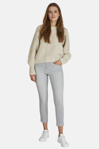 ANGELS JEANS Ornella Sporty Slim-Jeans - Silver Pinstripe - 232 688907.145