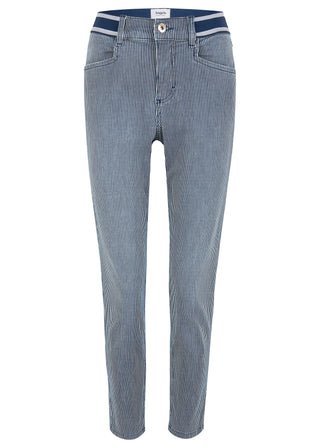 ANGELS JEANS Ornella Sporty 7/8-Jeans - Marine Stripe Blue - 232 688907.325