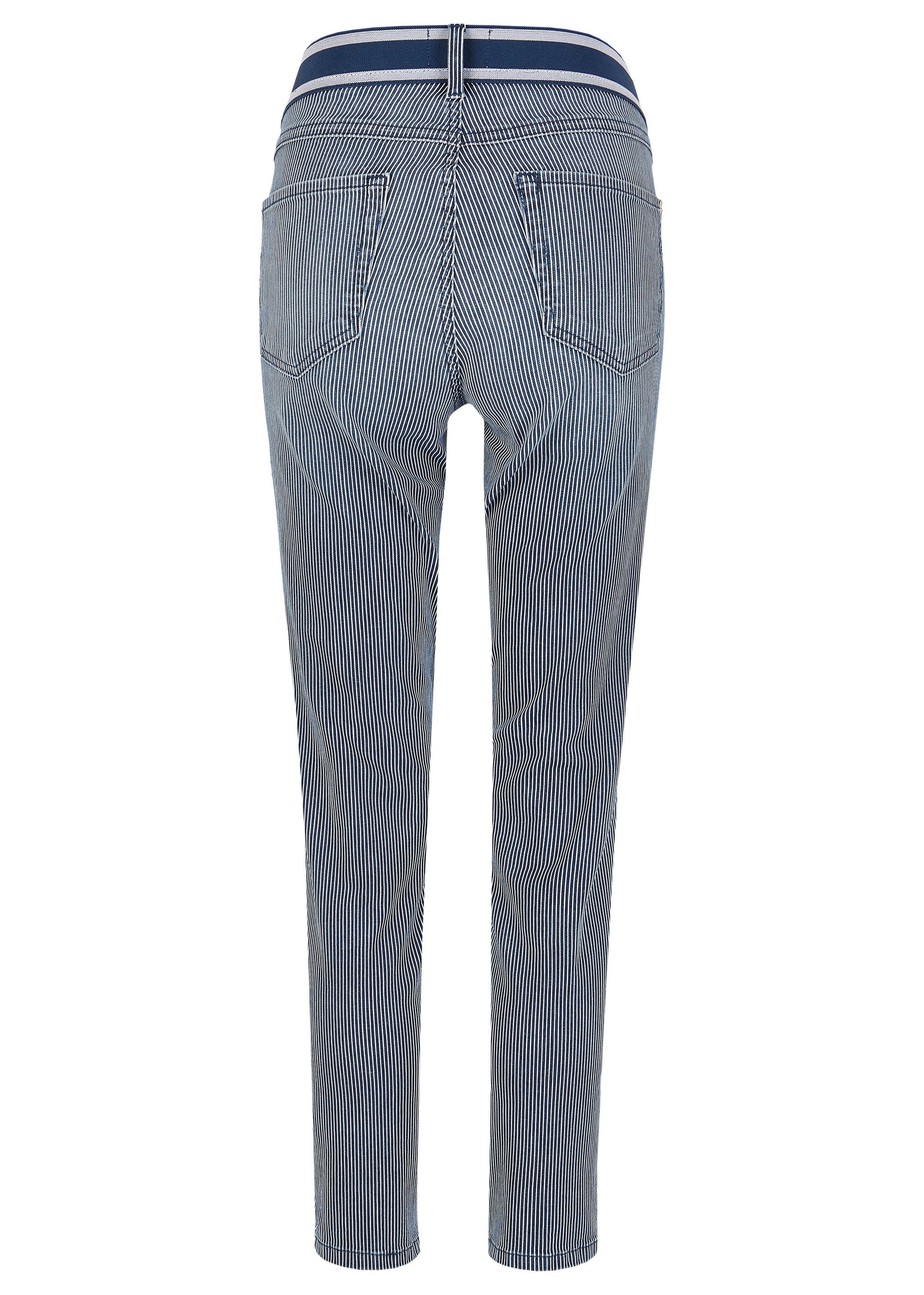 ANGELS JEANS Ornella Sporty 7/8-Jeans - Marine Stripe Blue - 232 688907.325