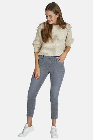 ANGELS JEANS Ornella Sporty 7/8-Jeans - Marine Stripe Blue - 232 688907.325