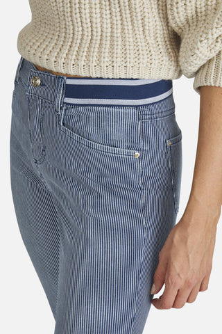 ANGELS JEANS Ornella Sporty 7/8-Jeans - Marine Stripe Blue - 232 688907.325