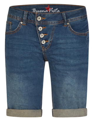 BUENA VISTA Malibu Shorts - Deep Ocean Blue - 2405 B5025 102.4452