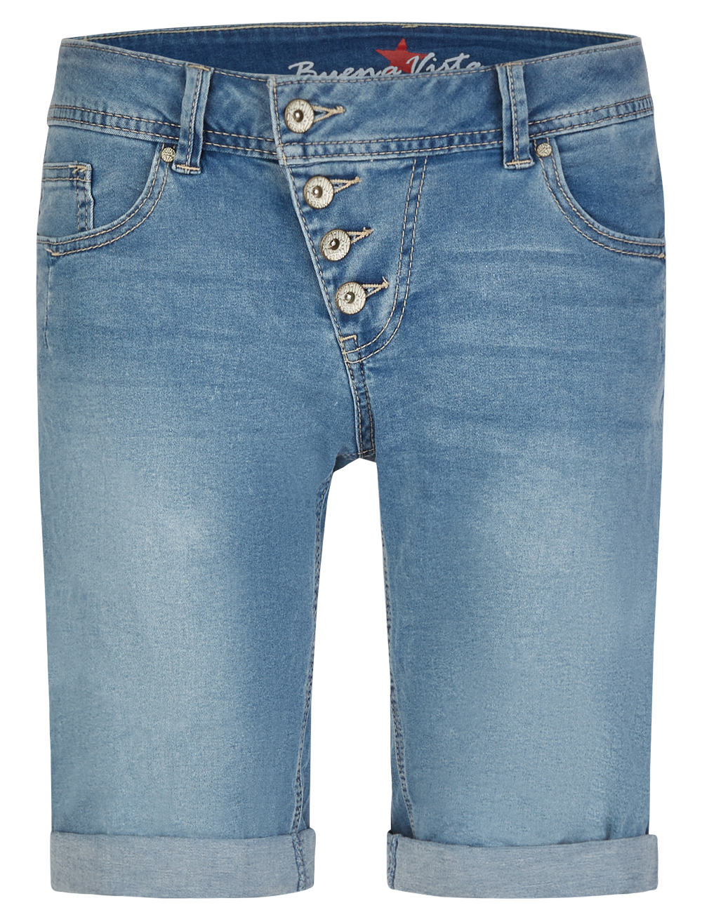 BUENA VISTA Malibu Bermuda - Ocean Mist Blue - 2405 B5025 102.8565