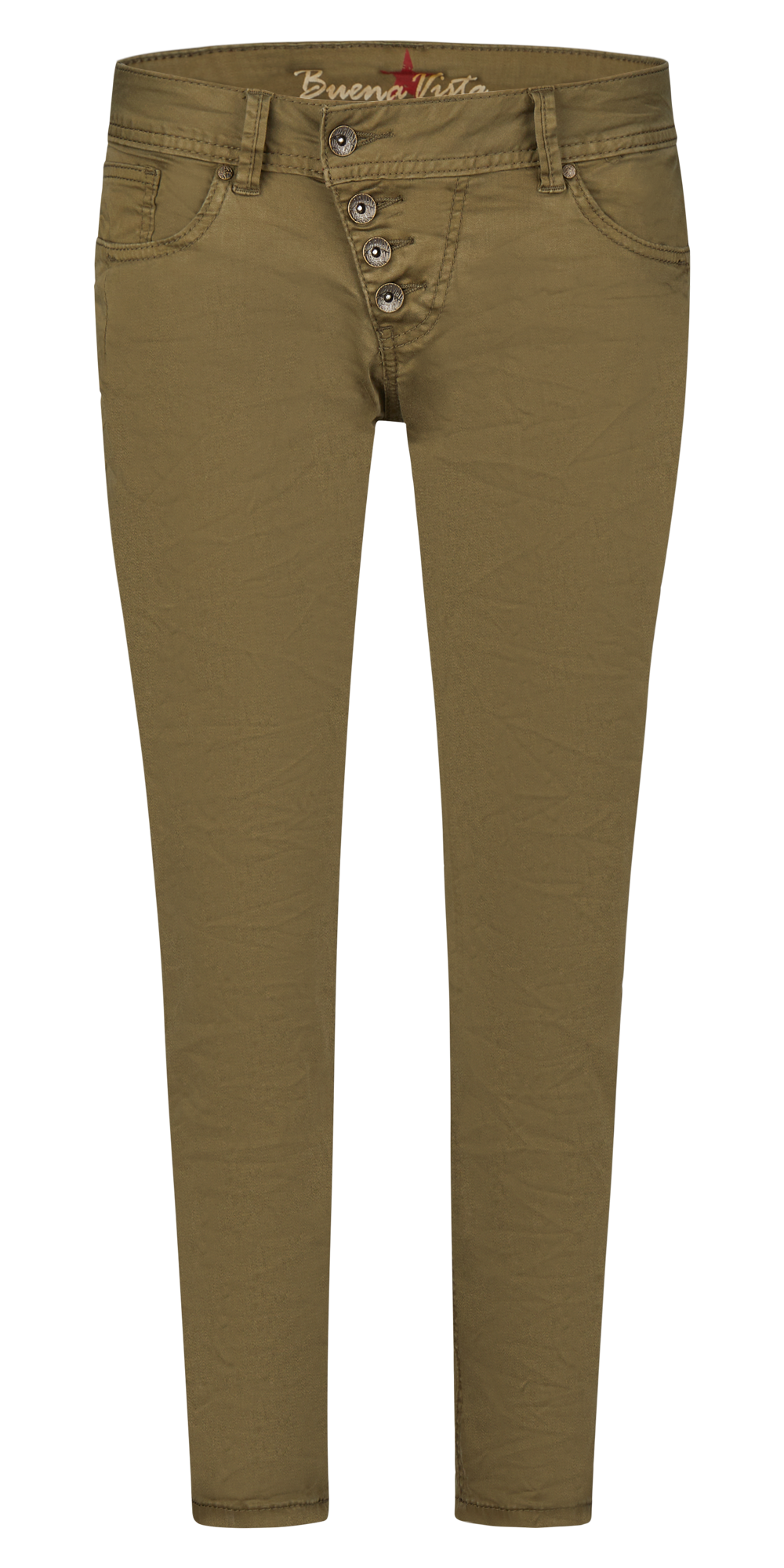 BUENA VISTA Malibu 5-Pocket Hose - Mossy Safari Olive - 2407 B5122 4003.2368