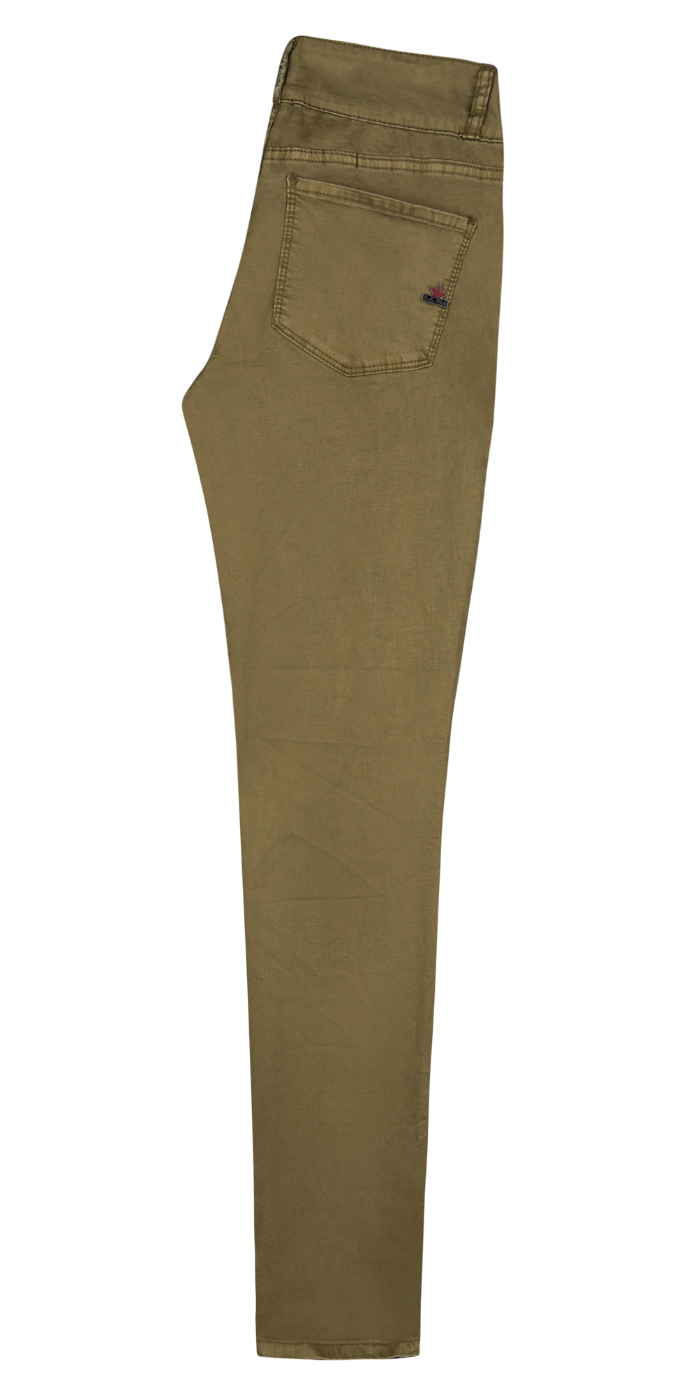BUENA VISTA Tummyless Five Pocket - Olive Twill Green - 2407 B5664 4003.2368