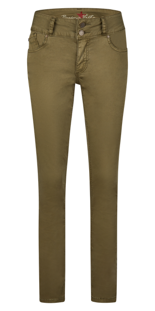 BUENA VISTA Tummyless Five Pocket - Olive Twill Green - 2407 B5664 4003.2368