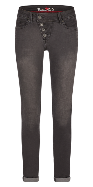 BUENA VISTA MALIBU gris noir 2408 B5001 601.5312 - Denim confortable