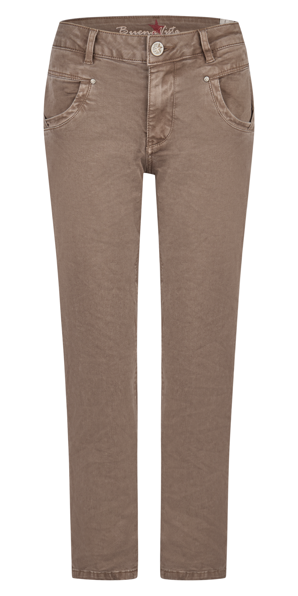 BUENA VISTA Anna Five Pocket - Mocha Drift - 2409 B5859 4141 MW.7029