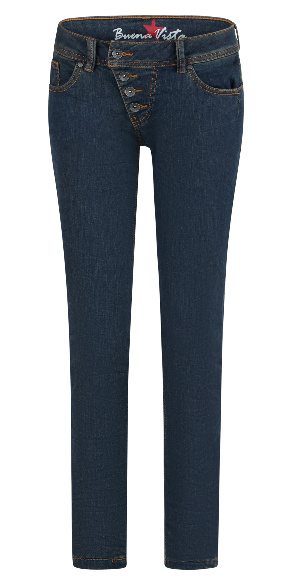 BUENA VISTA Malibu Cropped - Midnight Denim Blue - 2410 B5826 375.9030