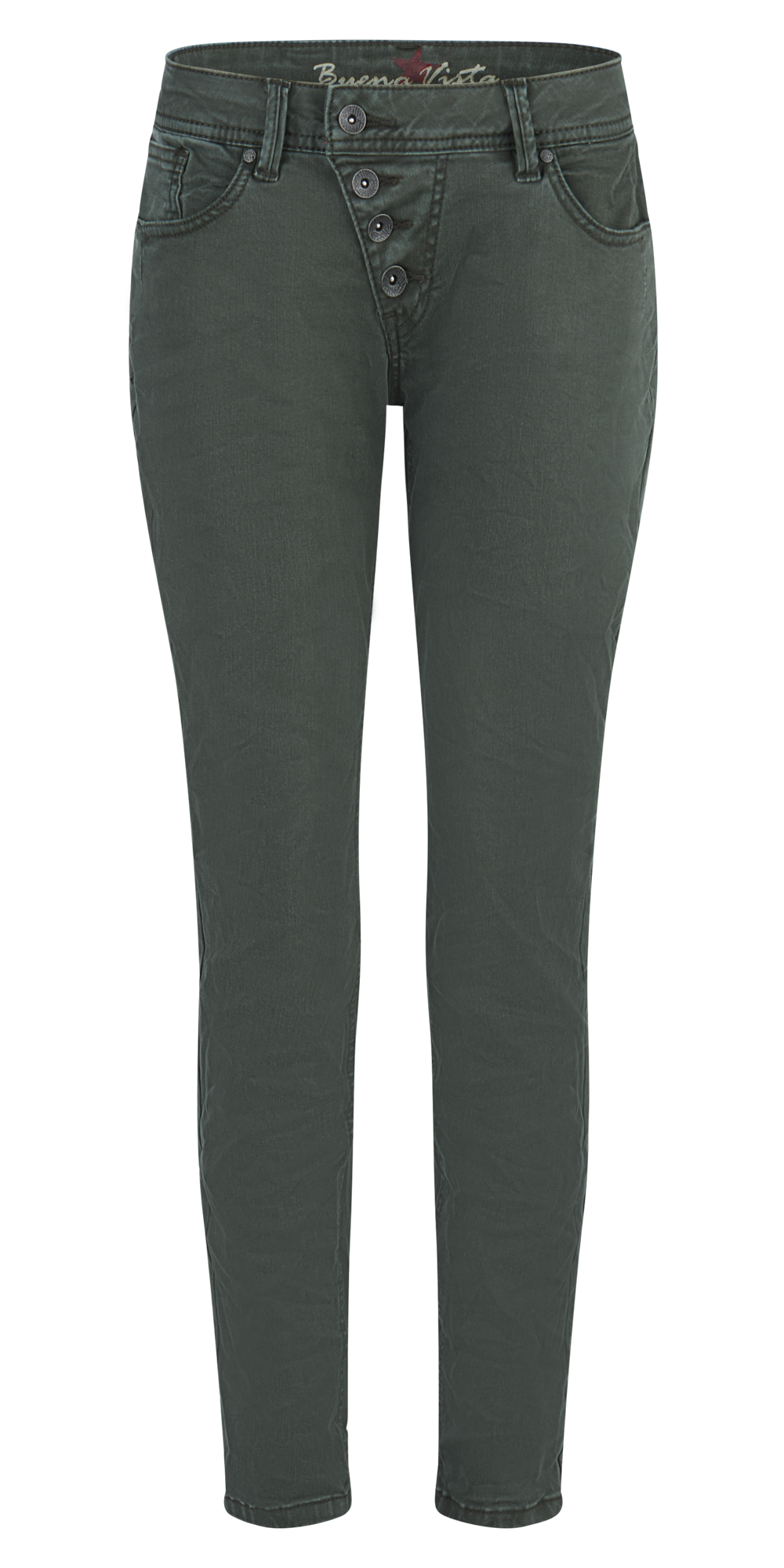 BUENA VISTA Malibu Cropped - Forest Spruce Green - 2410 B5826 4141.2965