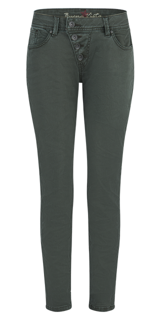 BUENA VISTA Malibu Cropped - Forest Spruce Green - 2410 B5826 4141.2965