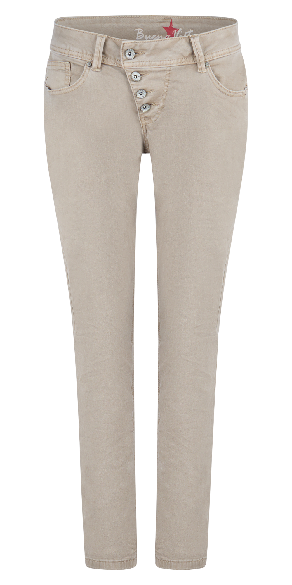 BUENA VISTA Malibu Cropped Hose - Sandstone Taupe - 2410 B5826 4141.7149
