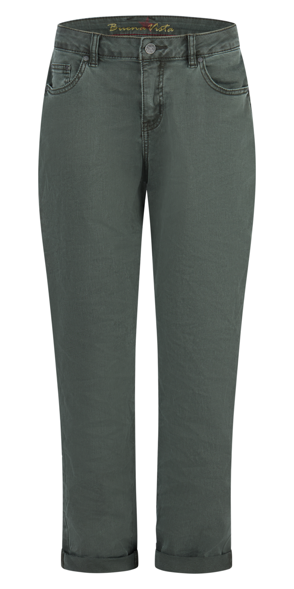 BUENA VISTA Ibiza Boyfriend Five Pocket - Seaweed Sage - 2410 B5882 4141.2965
