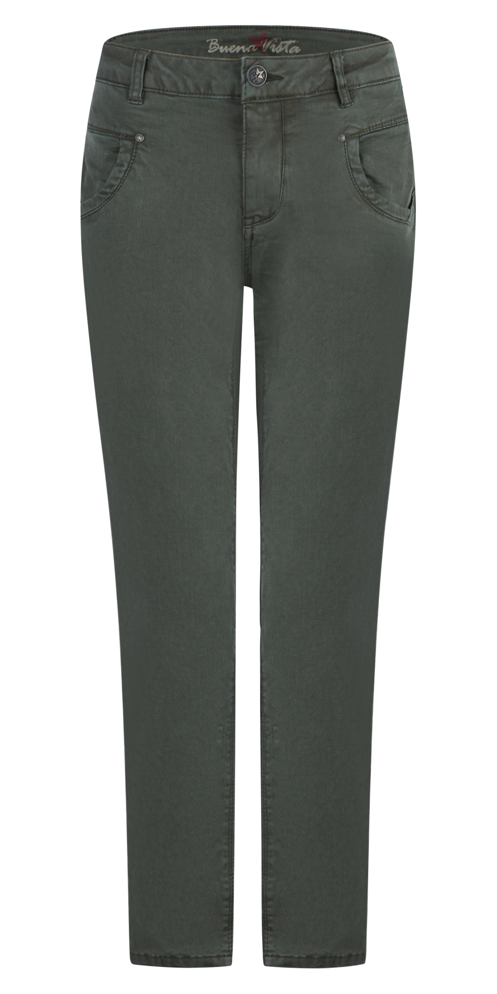 BUENA VISTA ANNA C Stretch Twill - Stormy Sage Green - 2410 B5889 4141.2965