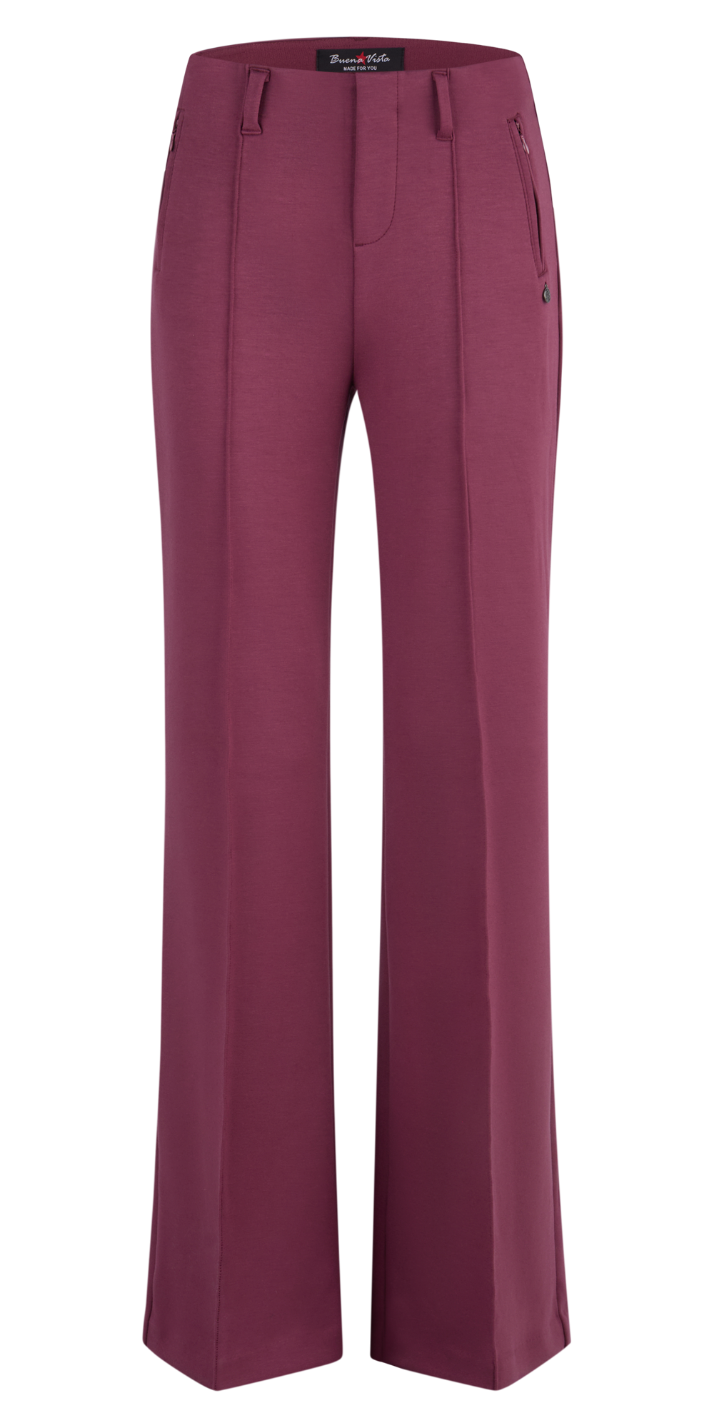 BUENA VISTA Antigua Stoffhose - Garnet Velvet Red - 2410 B5893 9274.9363