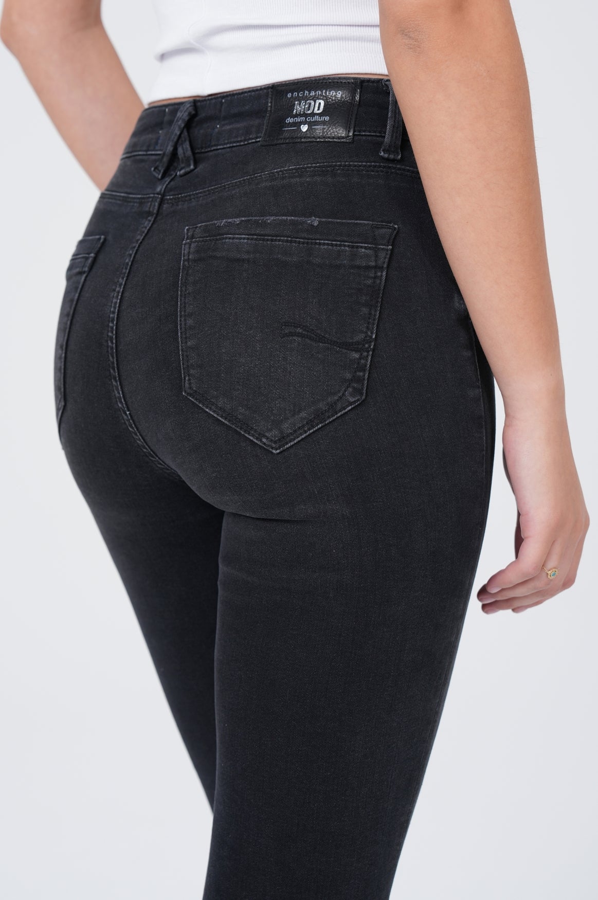 MOD JEANS SINA Bootcut - Shadow Ink Black - HW25-SINA BOOTCUT.24282 von MOD Jeans