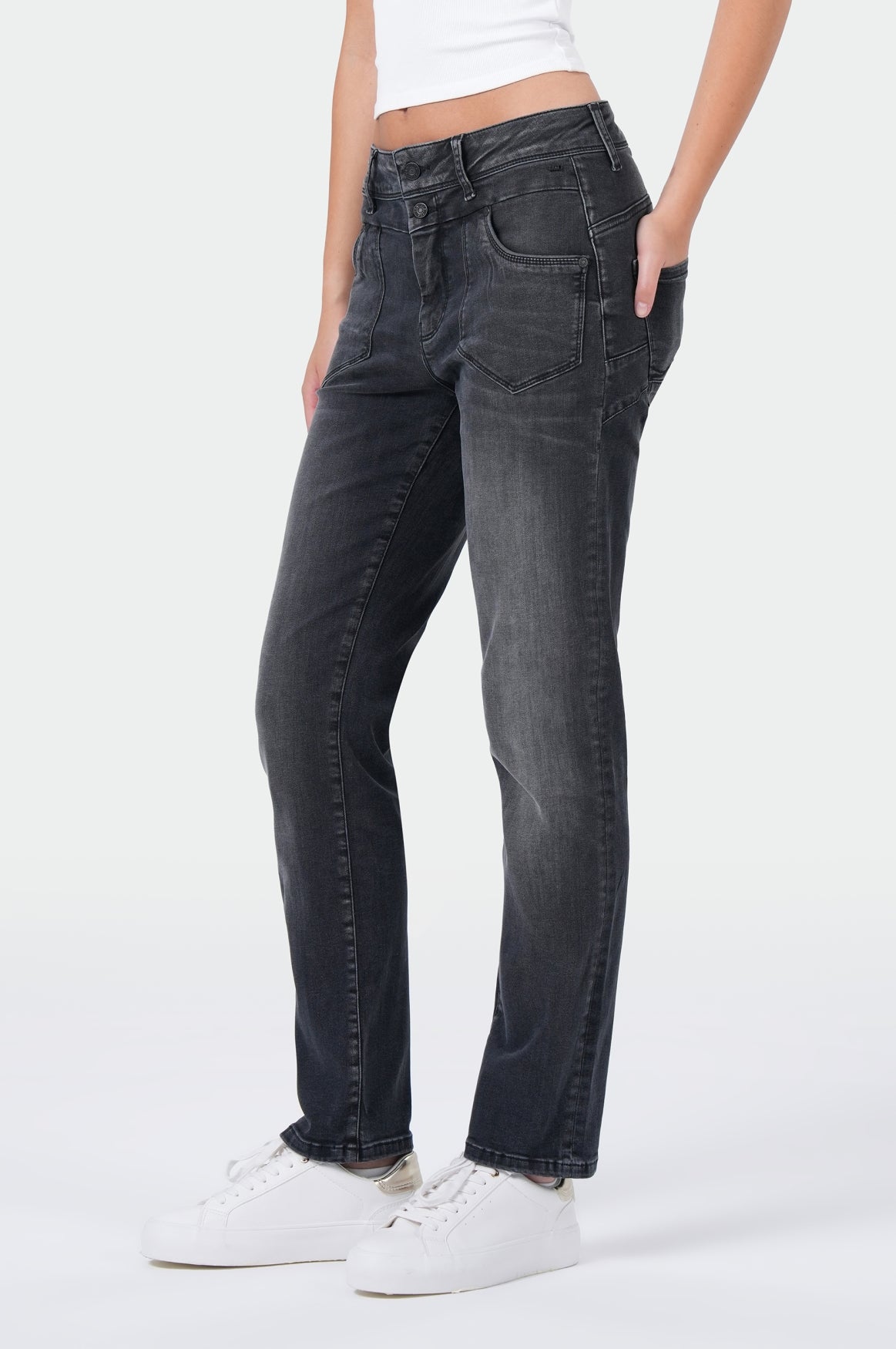MOD JEANS Peggy Jeans - Charcoal Drift - HW25-PEGGY.24295
