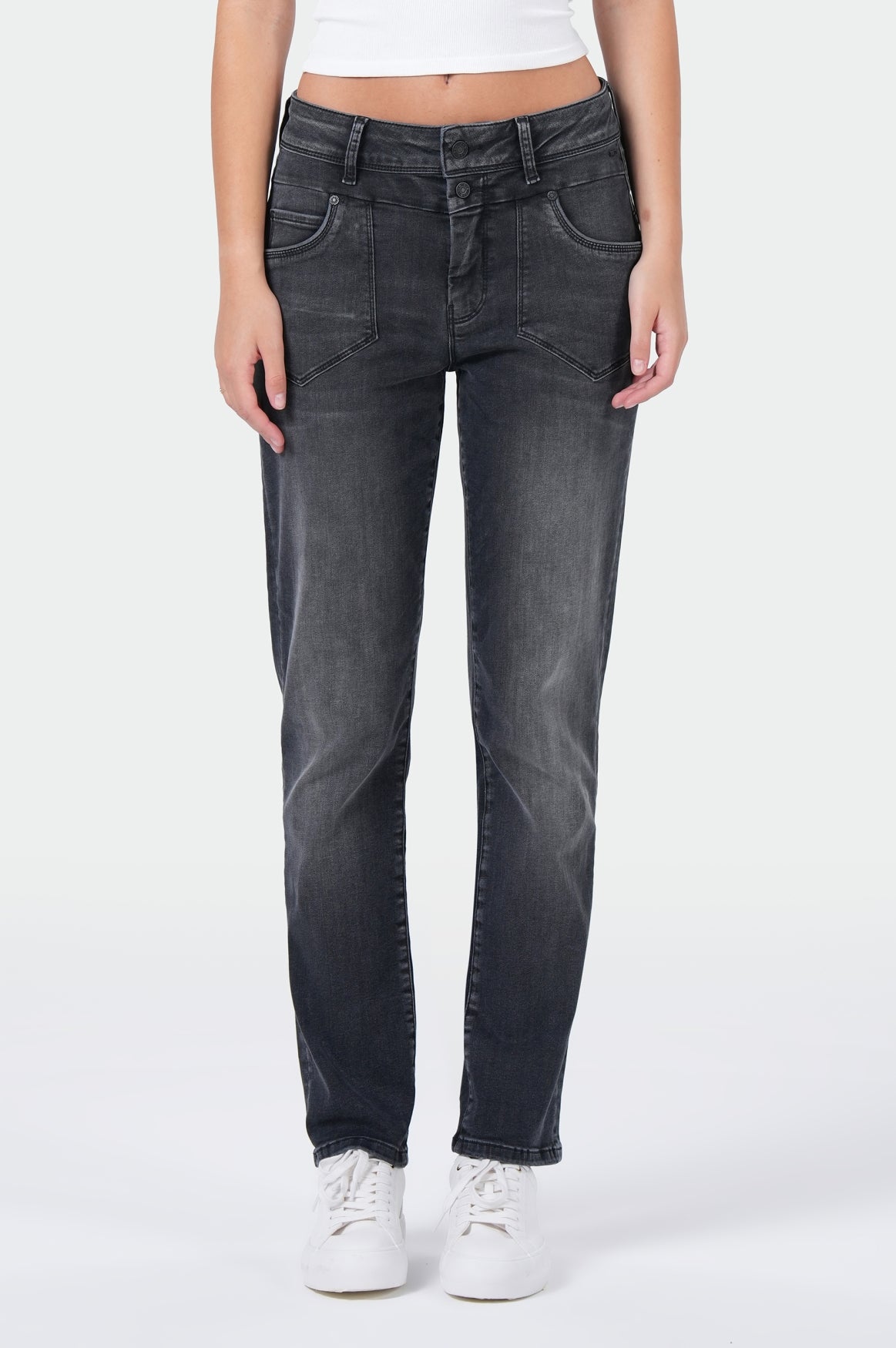 MOD JEANS Peggy Jeans - Charcoal Drift - HW25-PEGGY.24295