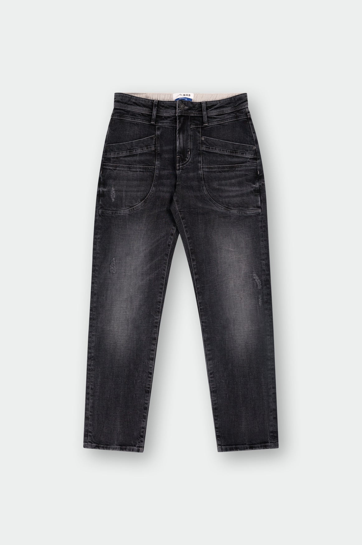 MOD JEANS PETER exam black Straight Jeans - Charcoal Drift Denim - HW25-PETER.24334 von MOD Jeans