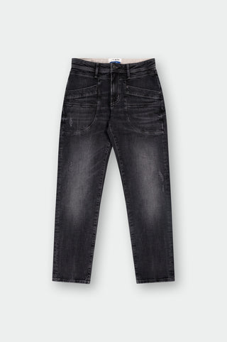 MOD JEANS PETER exam black Straight Jeans - Charcoal Drift Denim - HW25-PETER.24334