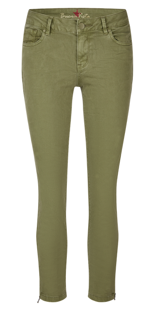 BUENA VISTA ITALY Cropped Stretch Twill - Sage Field Green - 2501 B5311 4141.2903