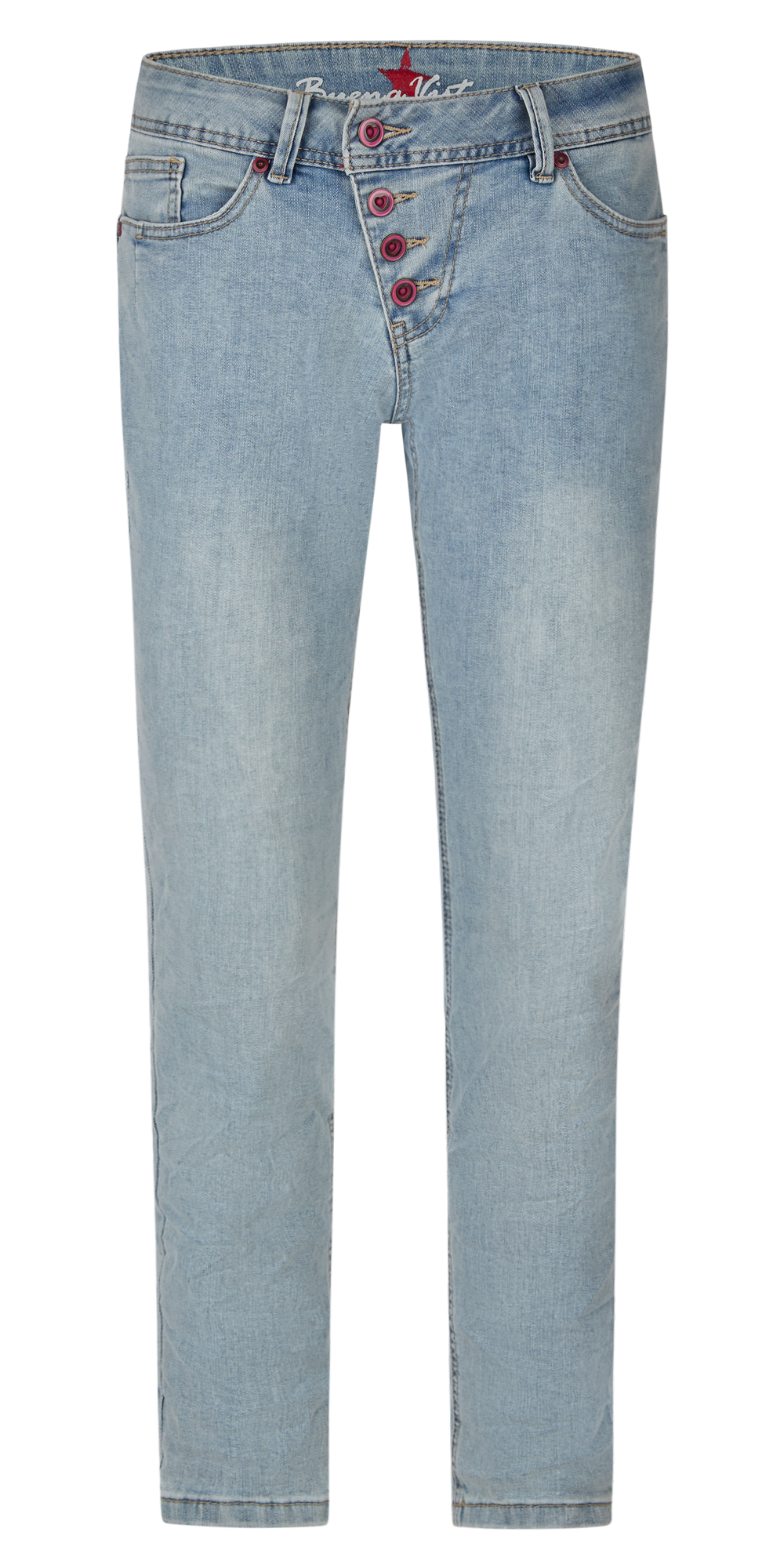BUENA VISTA MALIBU Cropped - Seafoam Wash Blue - 2501 B5826 369 B.4666