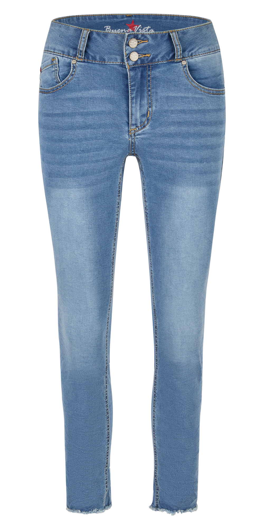 BUENA VISTA TUMMYLESS 7/8 - Shore Breeze Denim - 2503 B5658 102.6289